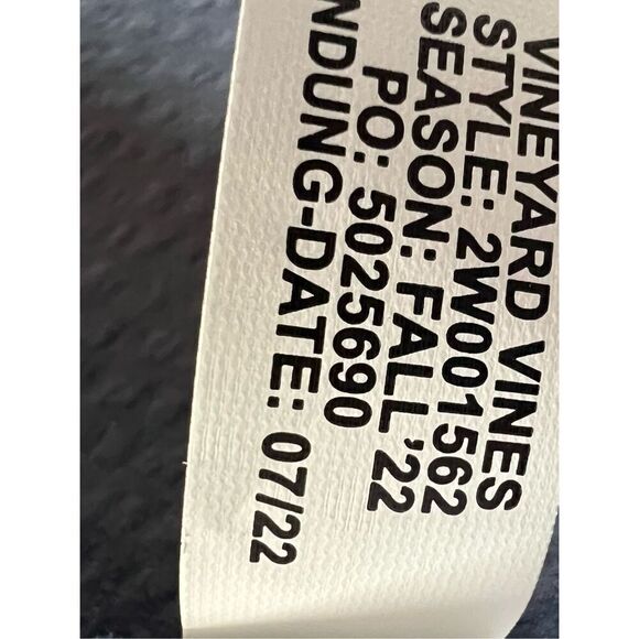 Vineyard Vines Performance Textured Tunic Top Blue XS Boho Chic Bohemian Blouse - Picture 9 of 10